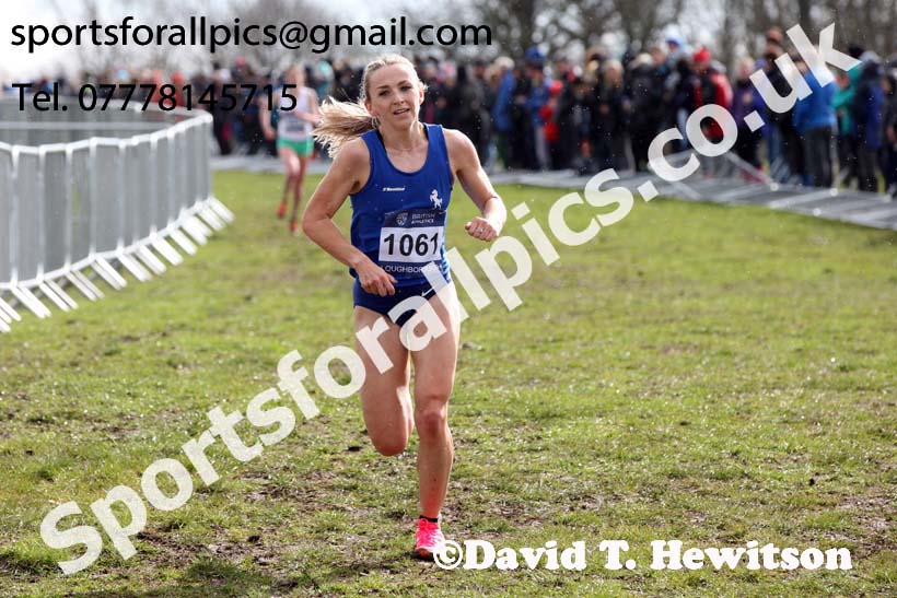 Senior womens 2019 British Athletics Inter Counties Cross Country, Prestwood Hall, Loughborough. Photo:  David T. Hewitson/Sports for All Pics